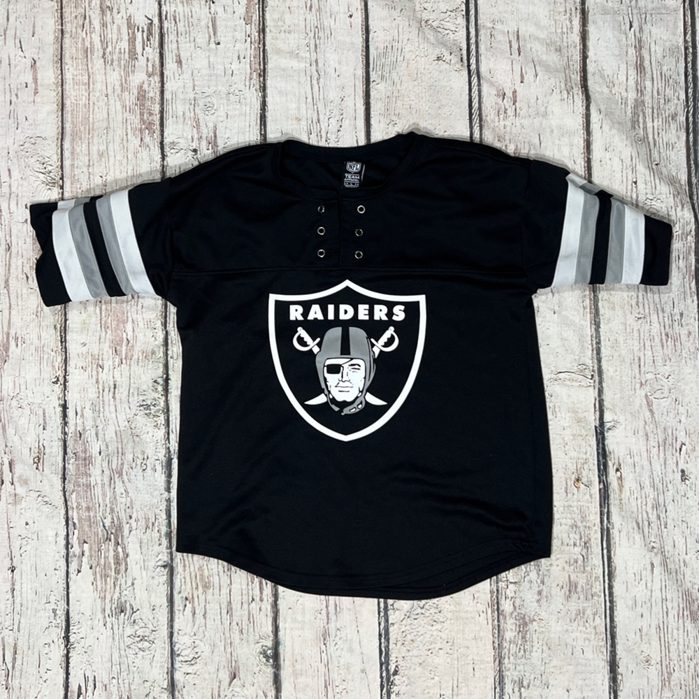 Las Vegas Raiders NFL Football Sports Jersey Women's Shirt
